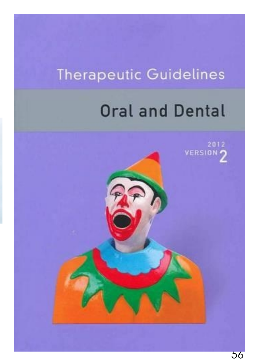 Therapeutic Guidelines Oral and Dental 2012 VERSION