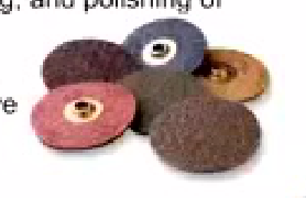 Coated with aluminum oxide abrasive