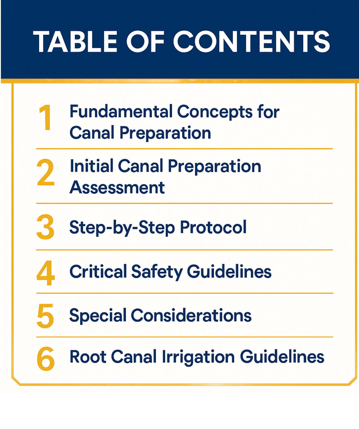 TABLE OF CONTENTS